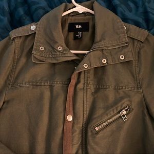 H&M Military Green Lightweight Cargo Jacket
